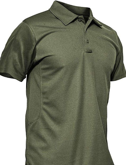 MAGCOMSEN Men's Outdoor Performance Long and Short Sleeve Tactical Polo ...